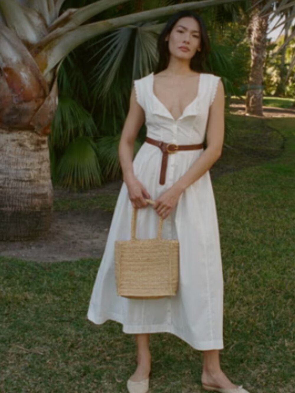 DOEN Anneau Dress in Salt